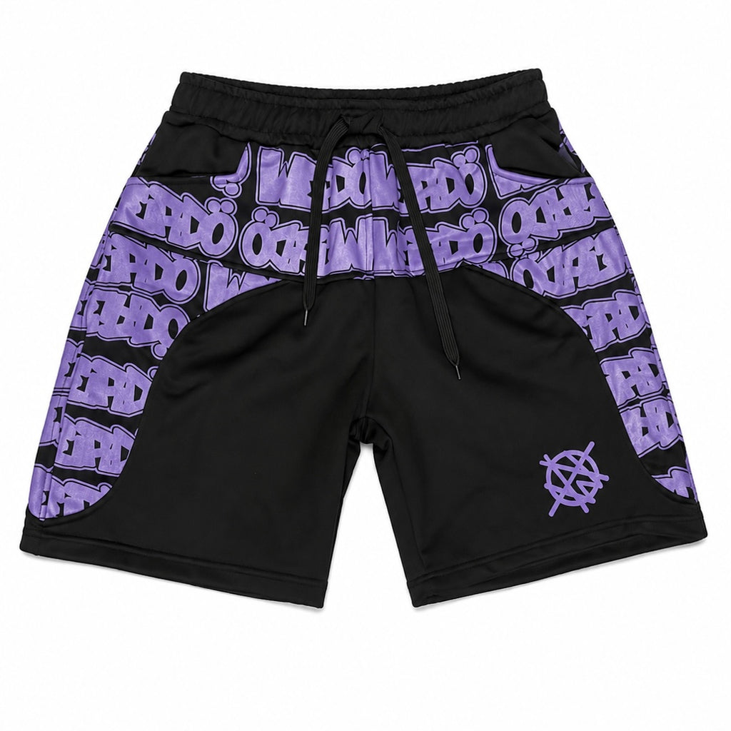 PURPLE “WEIRDÖ” SHORTS