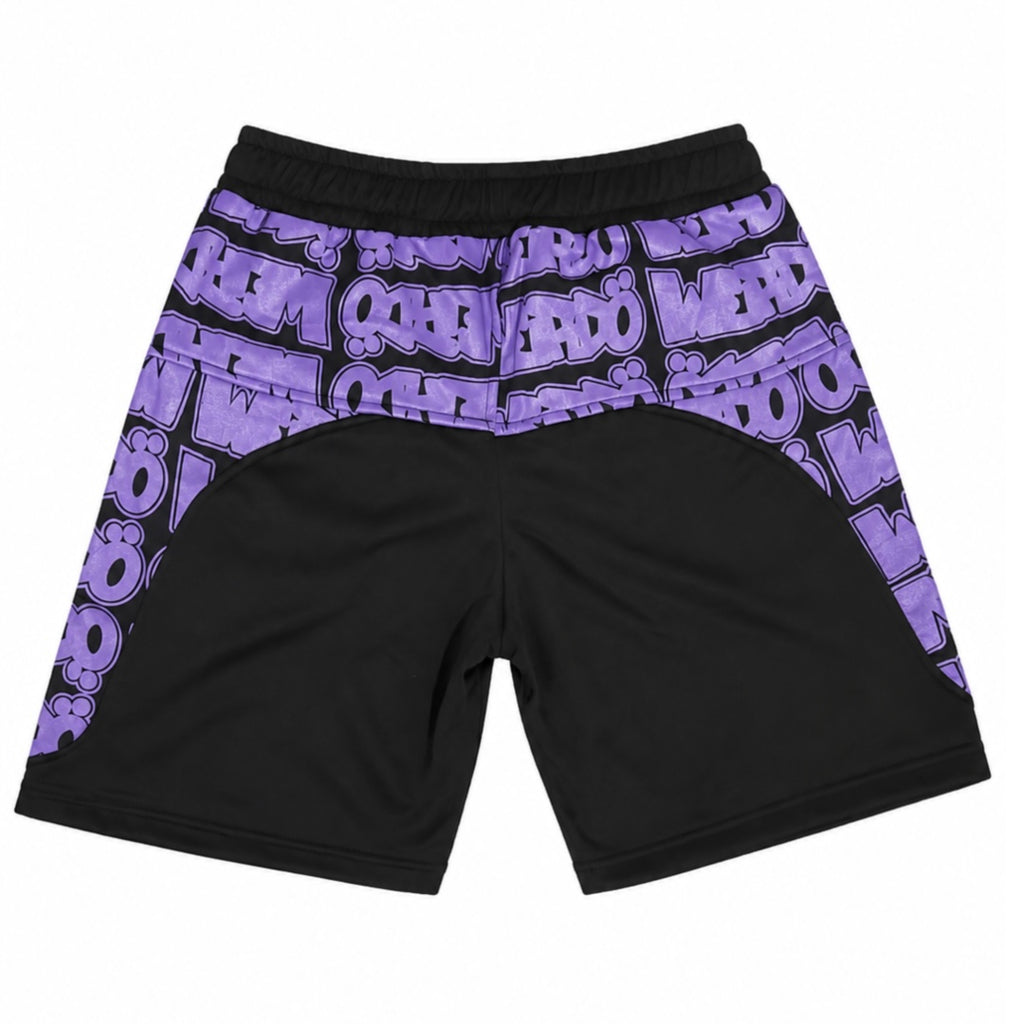 PURPLE “WEIRDÖ” SHORTS